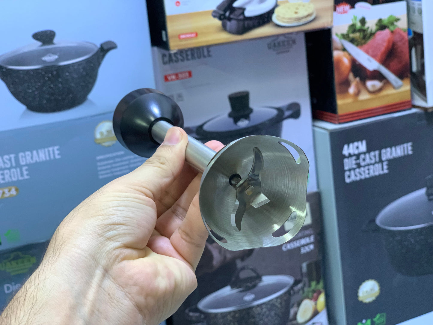 Hand Blender Set 4 in 1 Stainless Steel