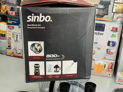 SINBO Stand Mixer and Blender Set Stainless Steel