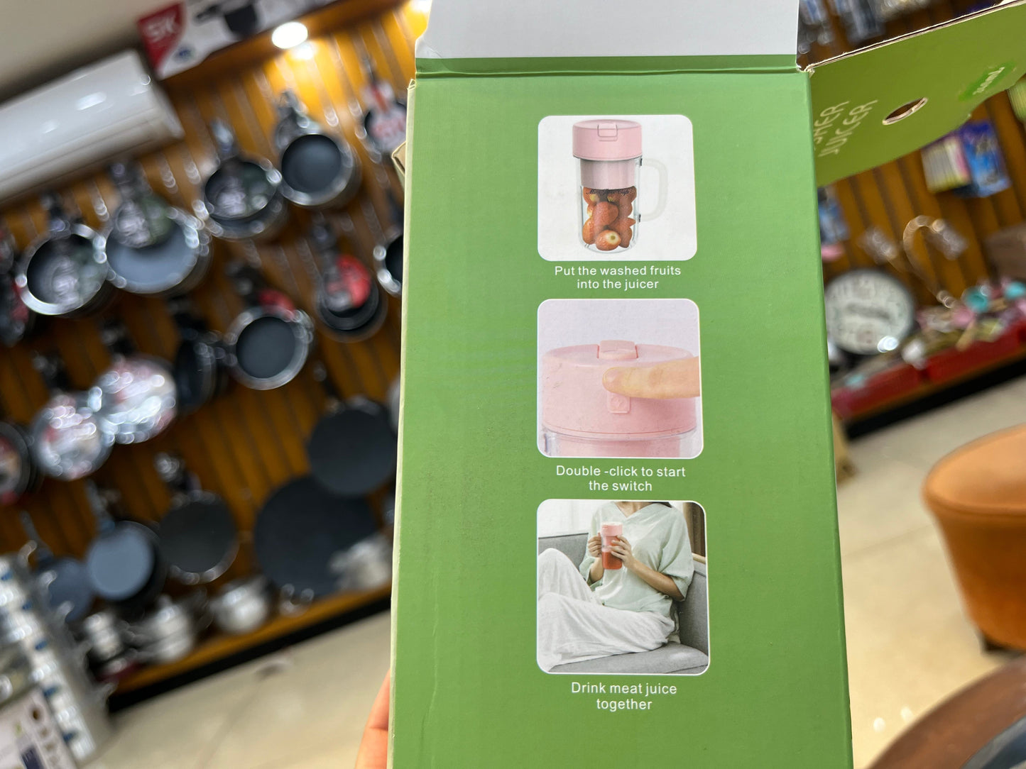 Imported Mini Fresh Juicer Crusher  Premium Quality Product