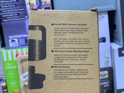 Vacuum Flask Bottle hot and Cool 800ml | Hot and Cool water Bottle