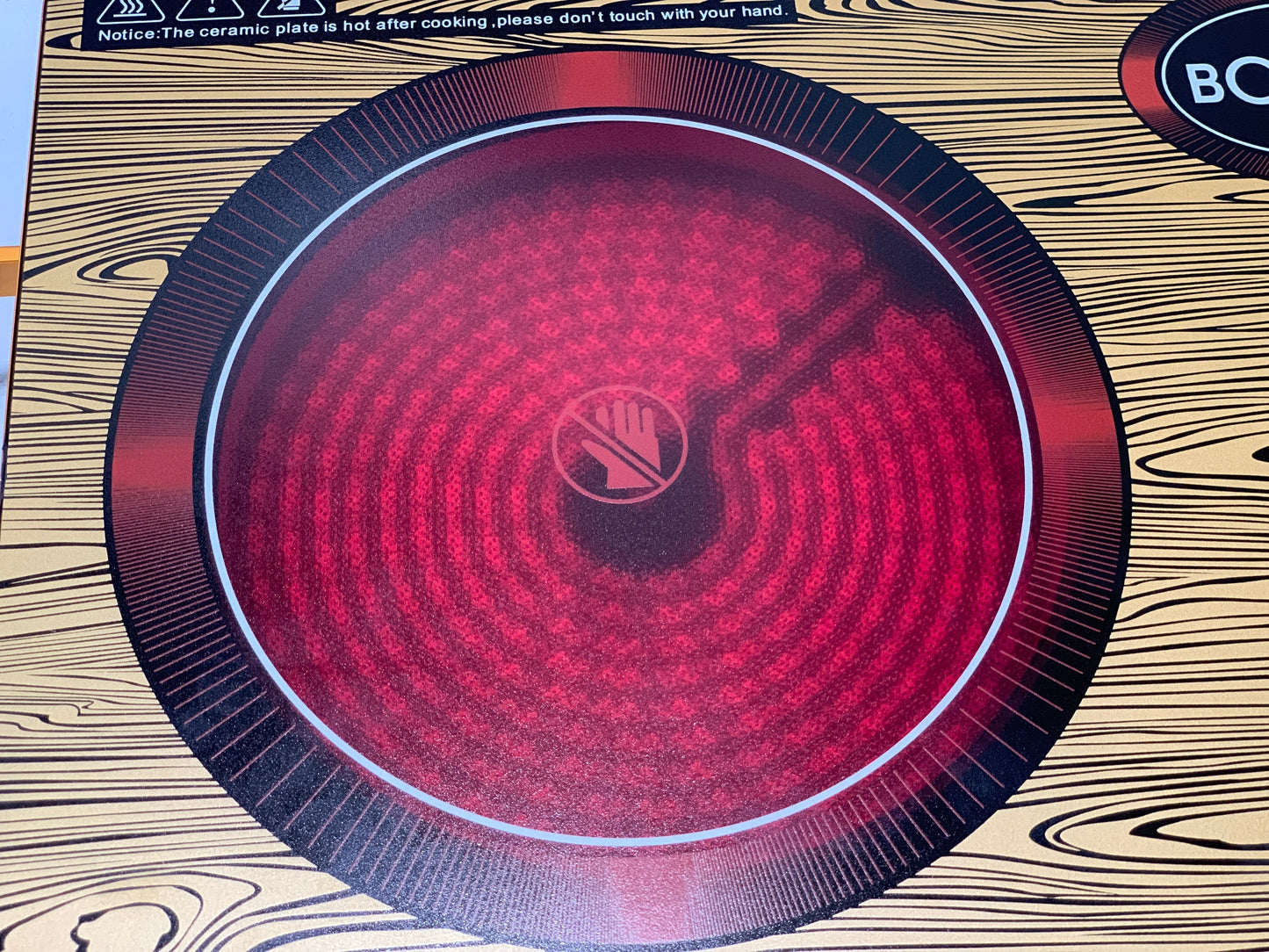 Imported B0MANN Induction Cooker 3500W (Model B0-118)