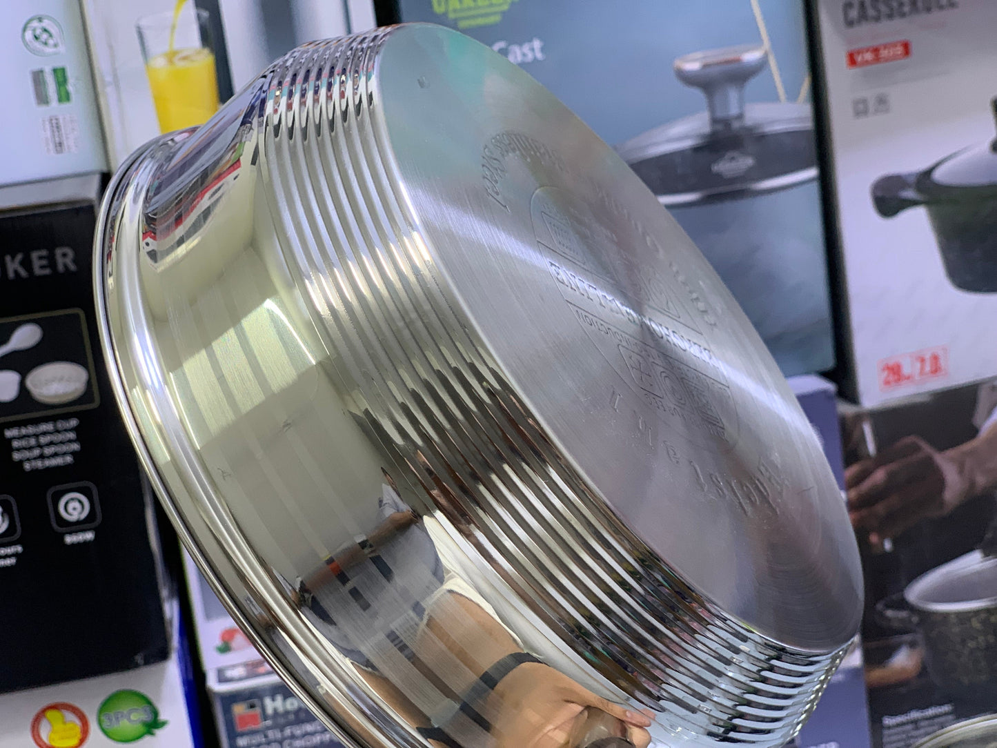 Berghome Line 16 Pieces Cookware Set Stainless Steel