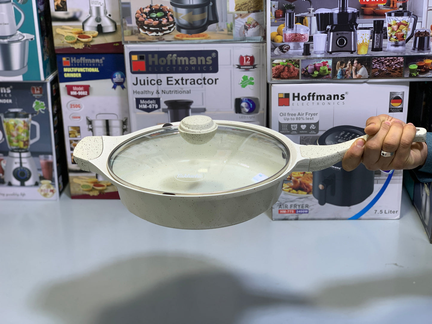 Granite Coated Deep Frying Pan 28 cm