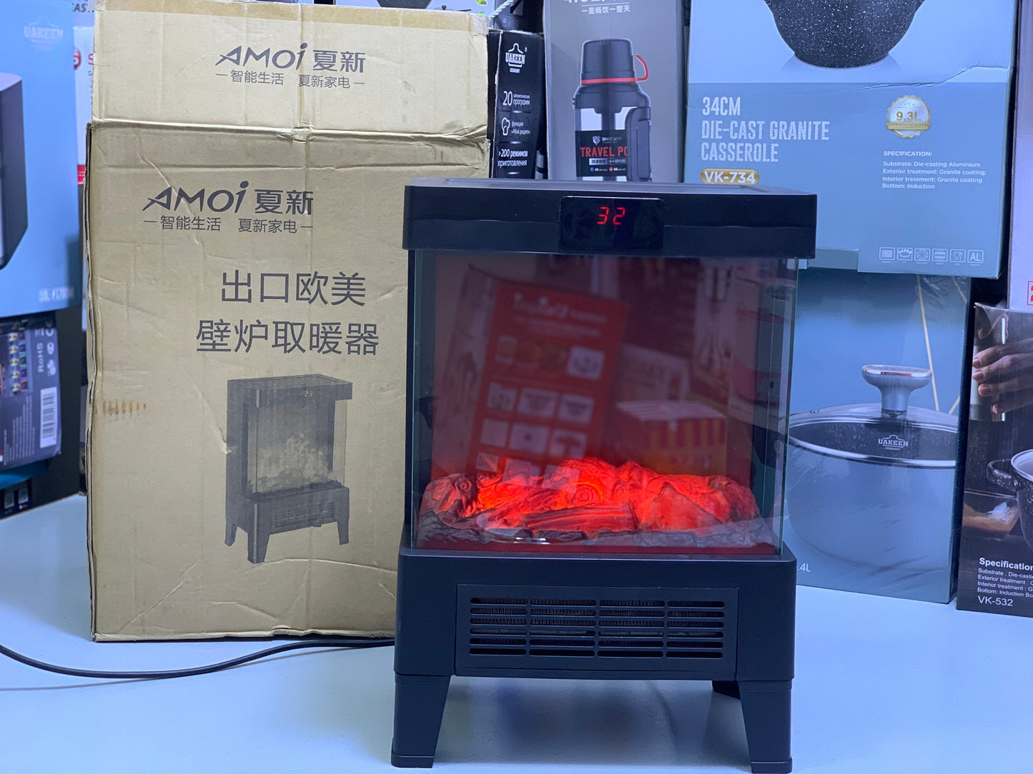 Amoi 3D electric Heater|2000W