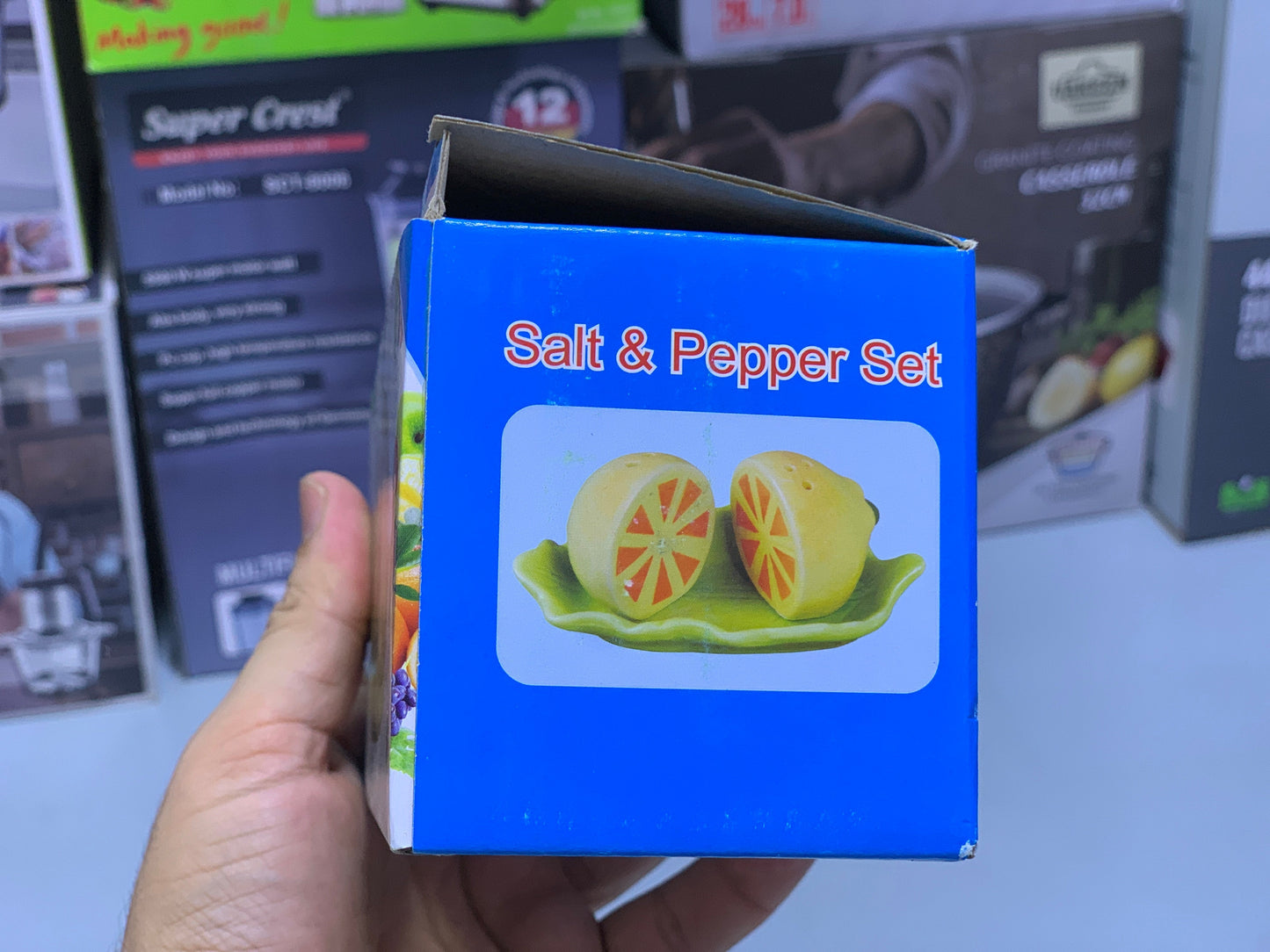 Salt and Pepper Organizers Lemon 🍋 design