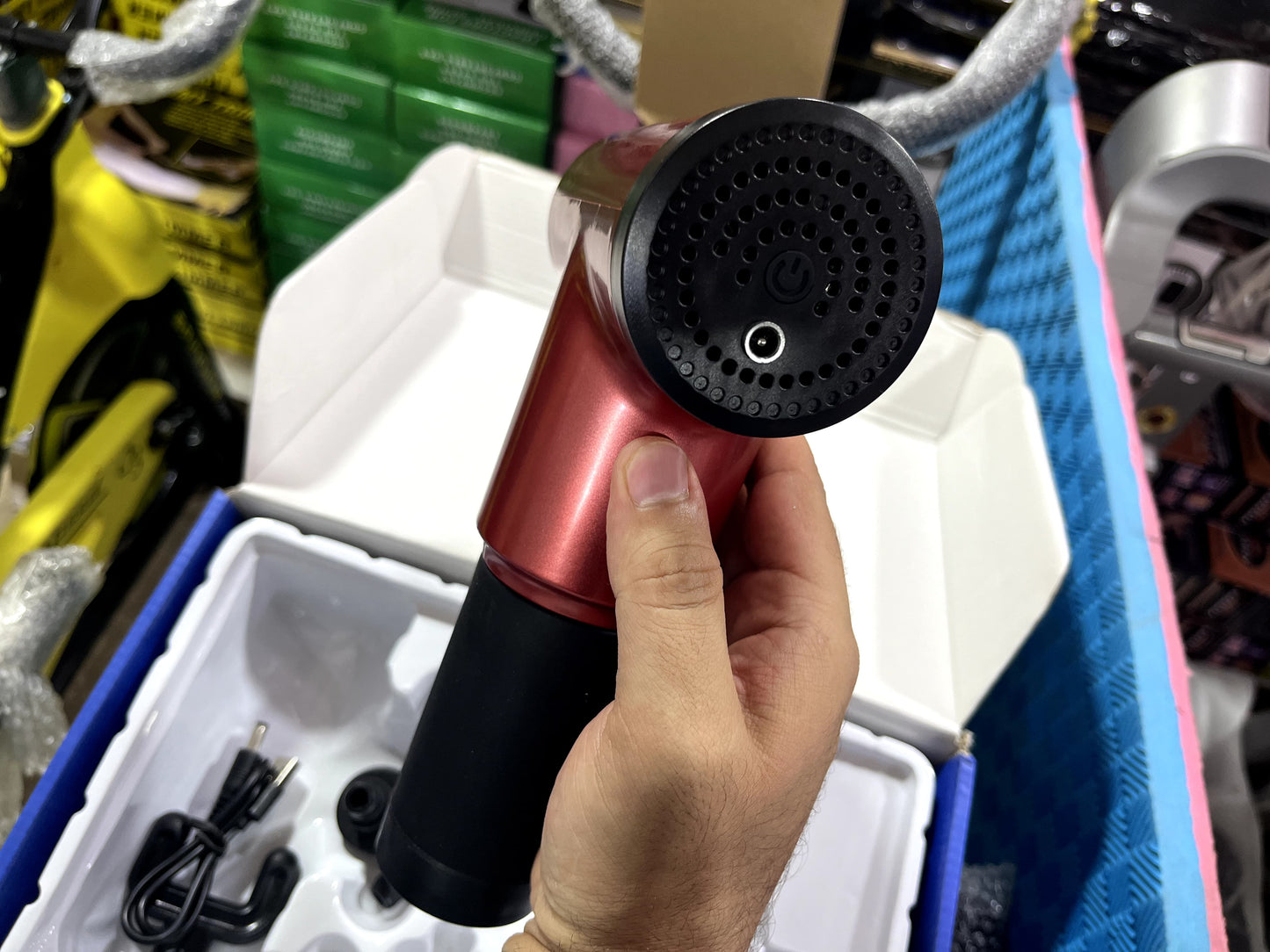 Imported Fascial Gun Deep Muscle Fitness Massager