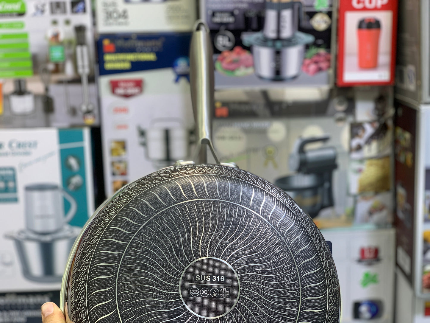 Laser Coated Fry Pans| 26 cm and 30 cm