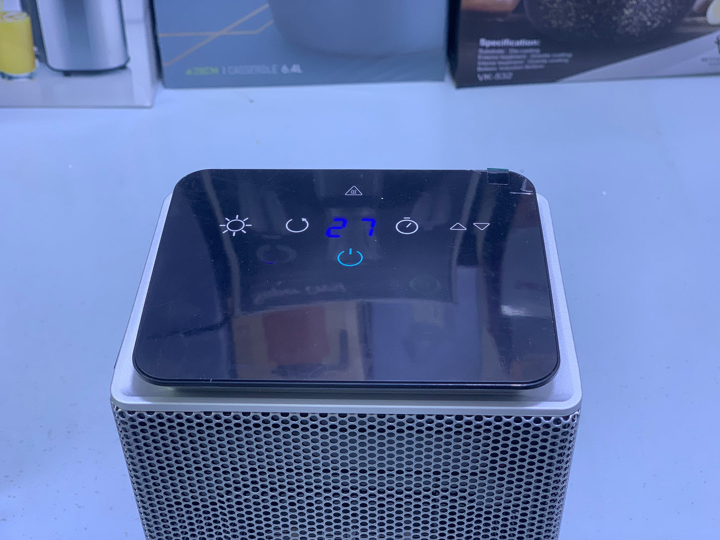 Geepas Tower PTC Heater| 2 Years Warranty|Model: GRH28572P