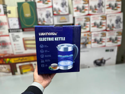 UK Import Glass Electric Kettle – 1.7L