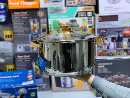 Peterhof 8 Pieces Cookware Set, 18/10 High Quality Stainless Steel