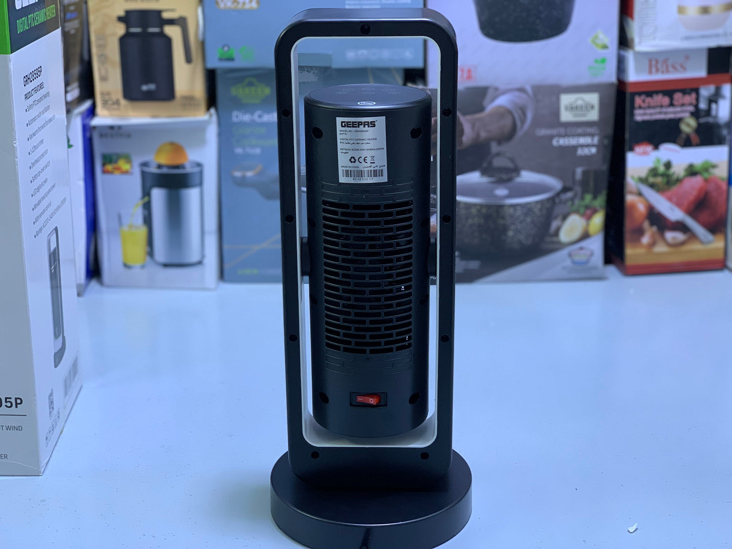 Geepas Digital PTC Heater|2 Years warranty |Model: GRH28595P