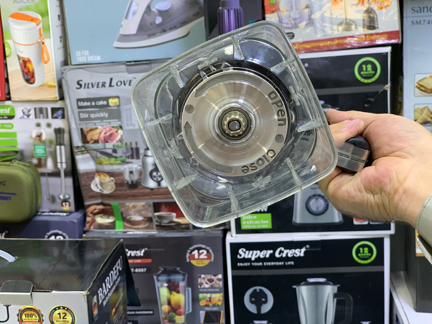 Bardefu 3-in-1 Blender, Chopper & Grinder – 2.5L | 9500W Copper Motor | Model: BF-5040