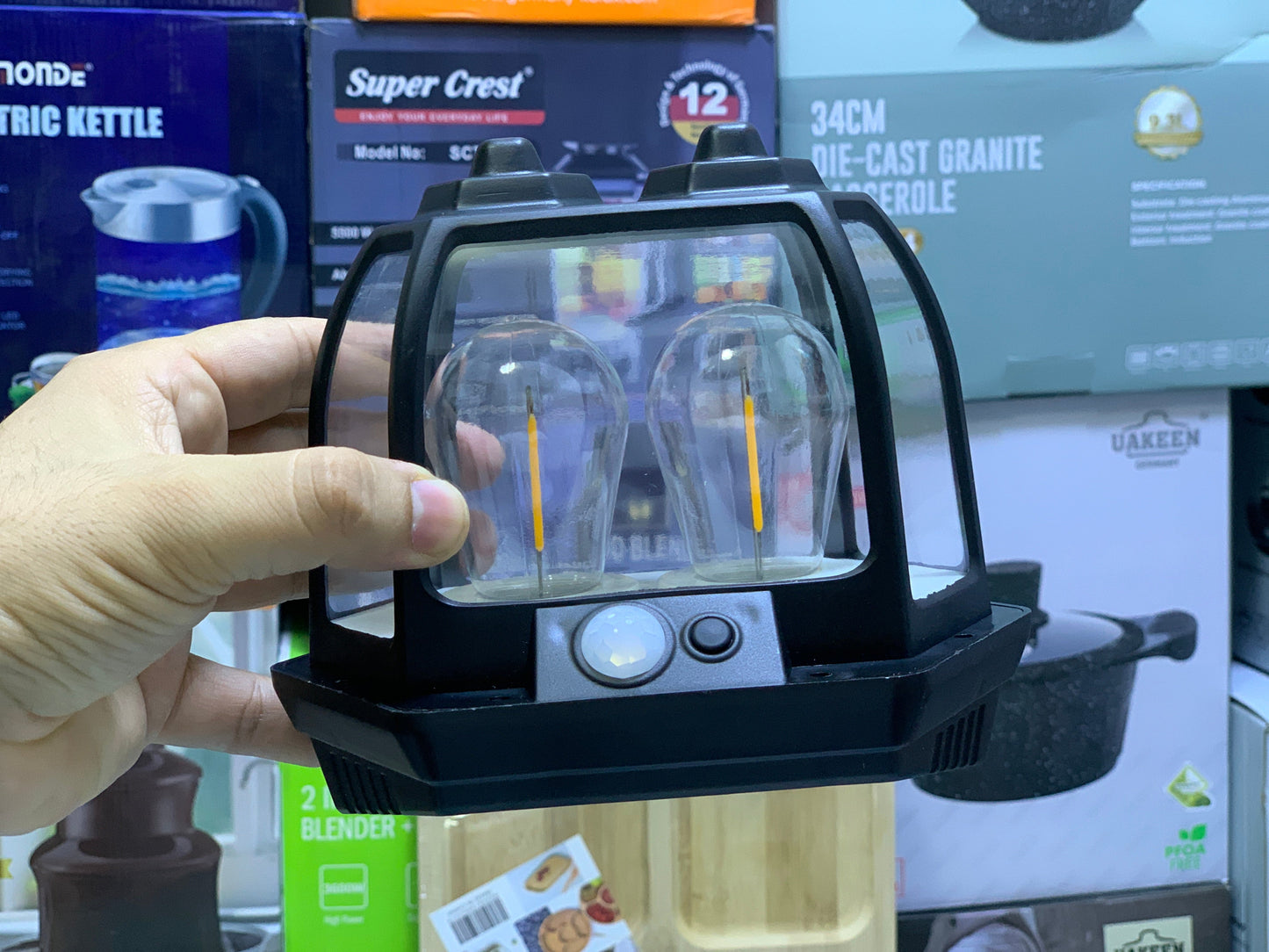 Solar Induction Wall Lamp HW 669-2w