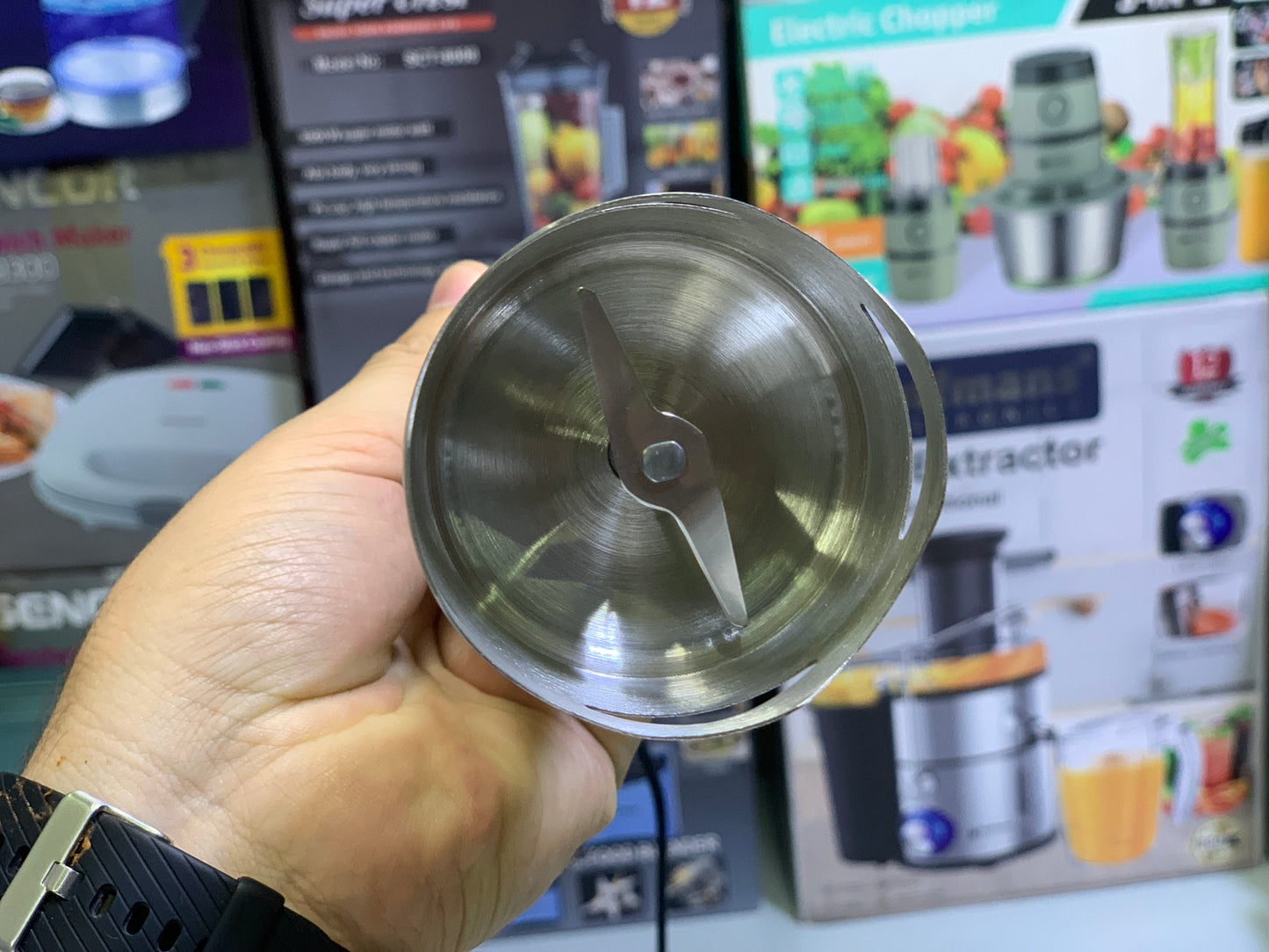 Kolax Hand Blender Stainless Steel 600w