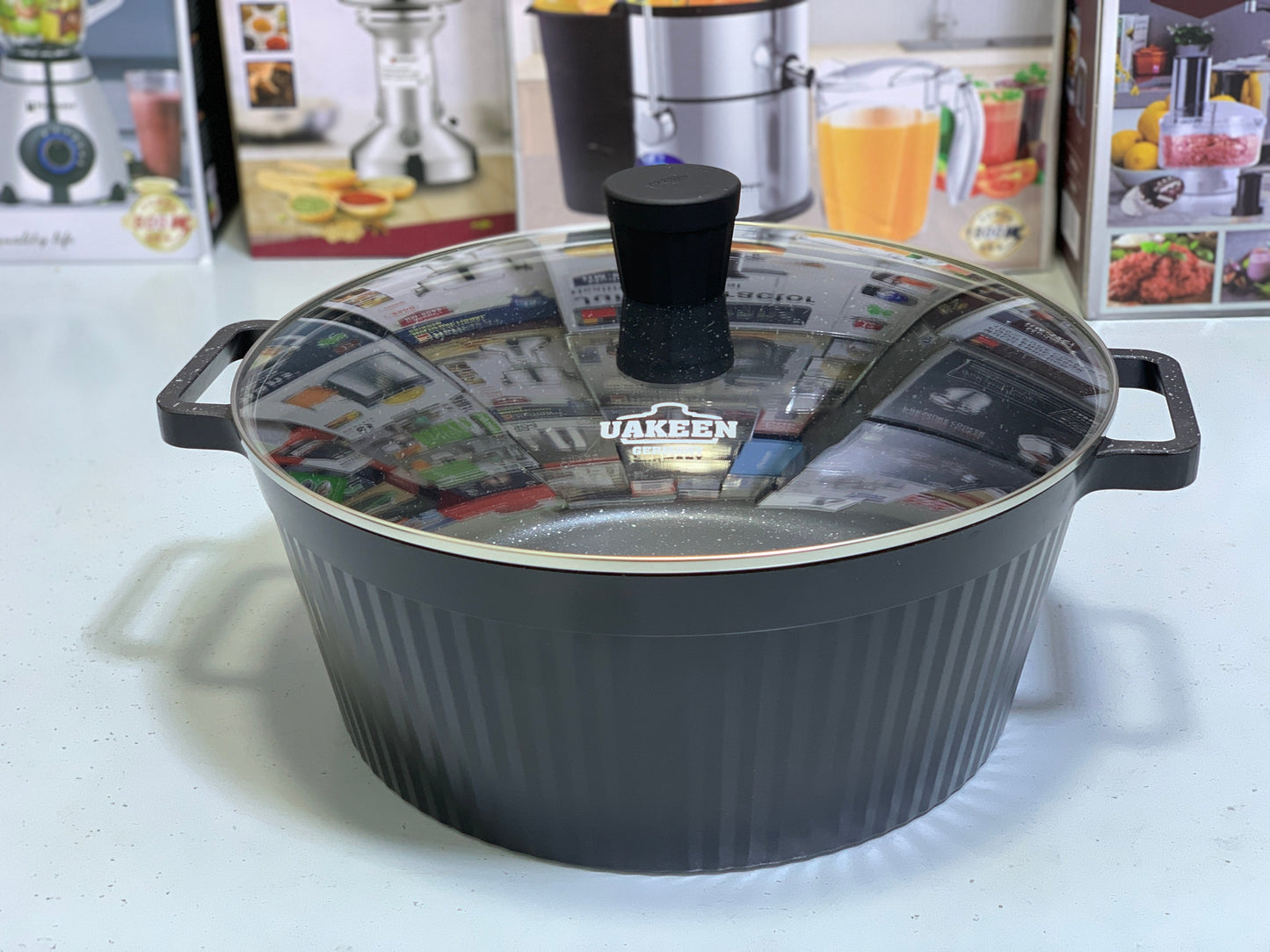 UAKEEN Germany 10 Pieces Cookware set