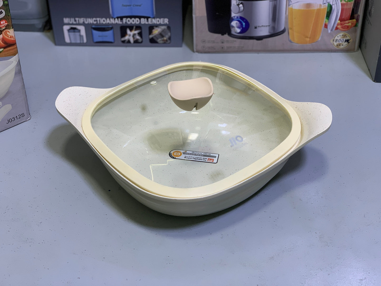 Jio Granite Coating Kitchenware 12 Pieces Set