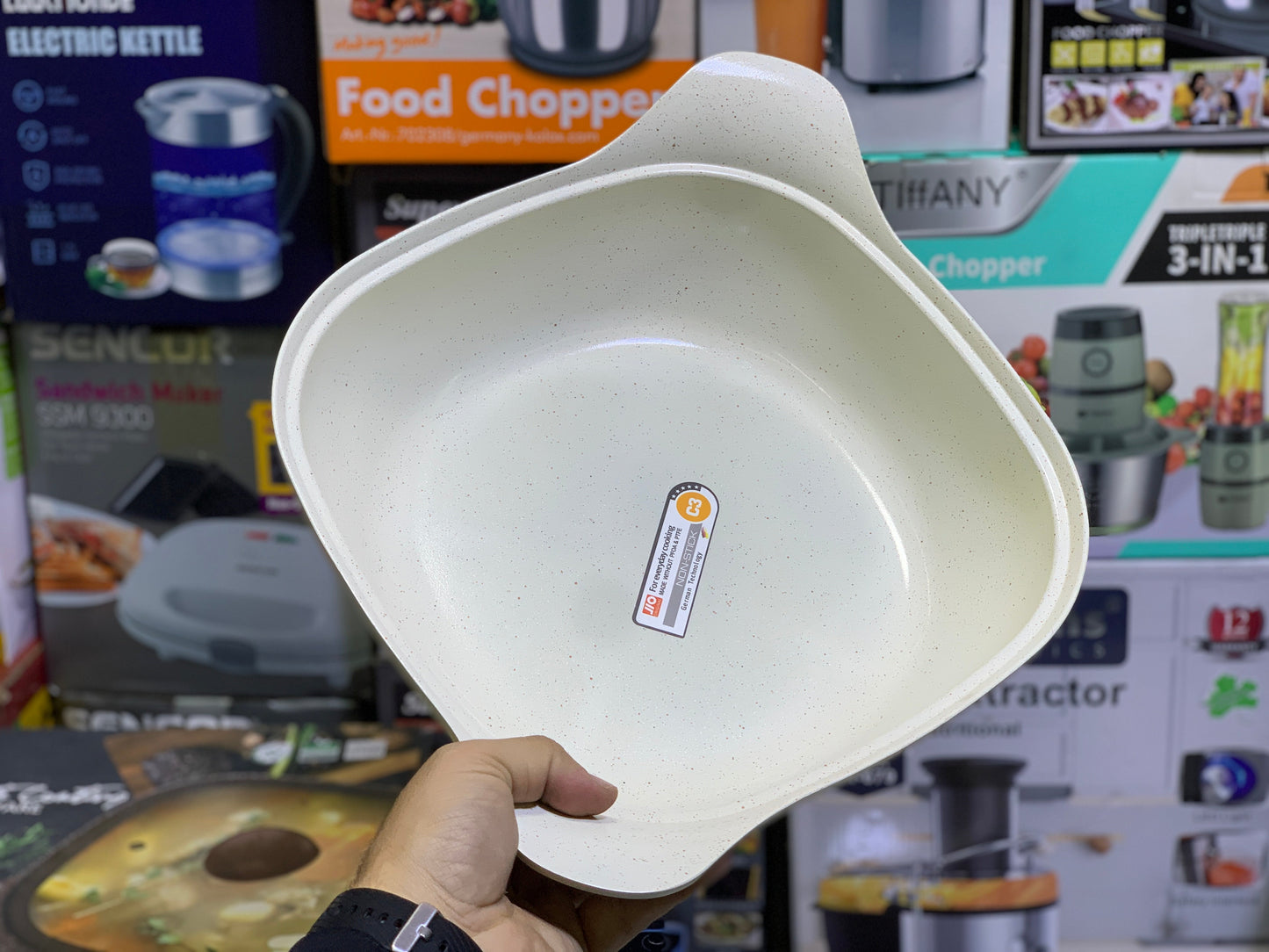 Jio Granite Coating Kitchenware 12 Pieces Set