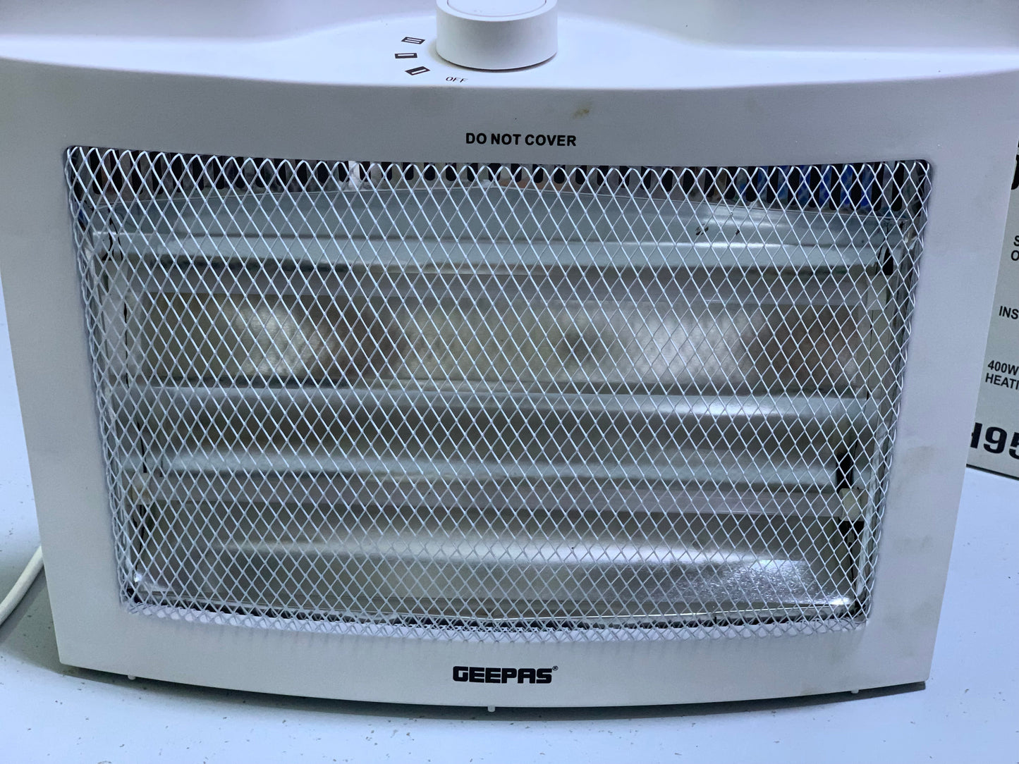 Geepas Electric Heater|Model: GQH9551P