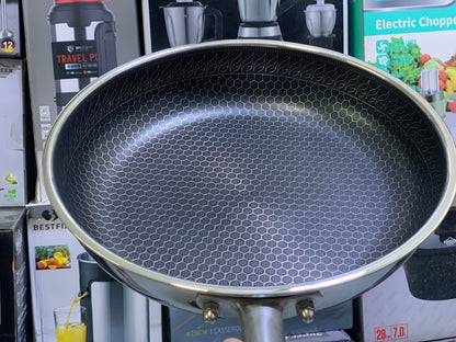 Shallow Skillet Laser Coating Non Stick