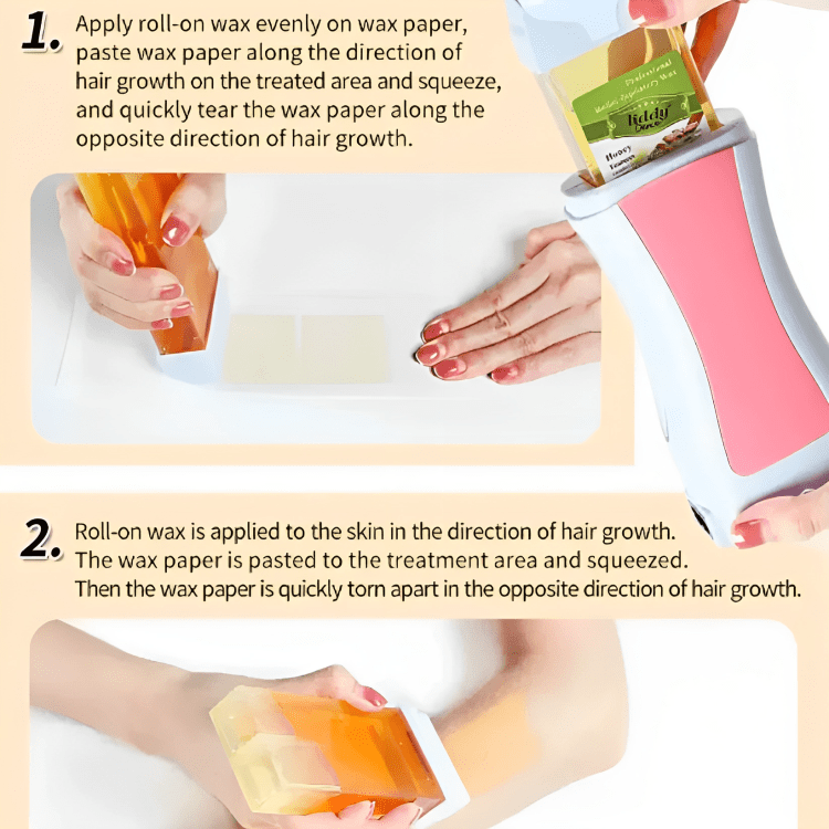 3 in 1 Roll on depilatory  Wax Heater