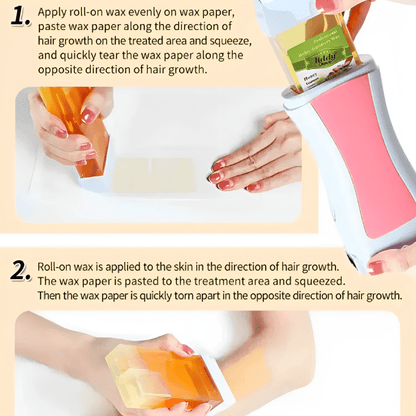 3 in 1 Roll on depilatory  Wax Heater