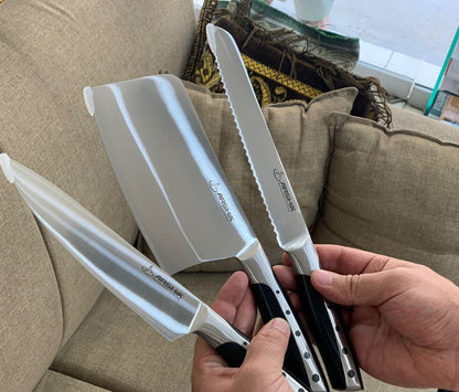 Arshia Brand German Stainless Steel  8 Pieces Kitchen Knife Set