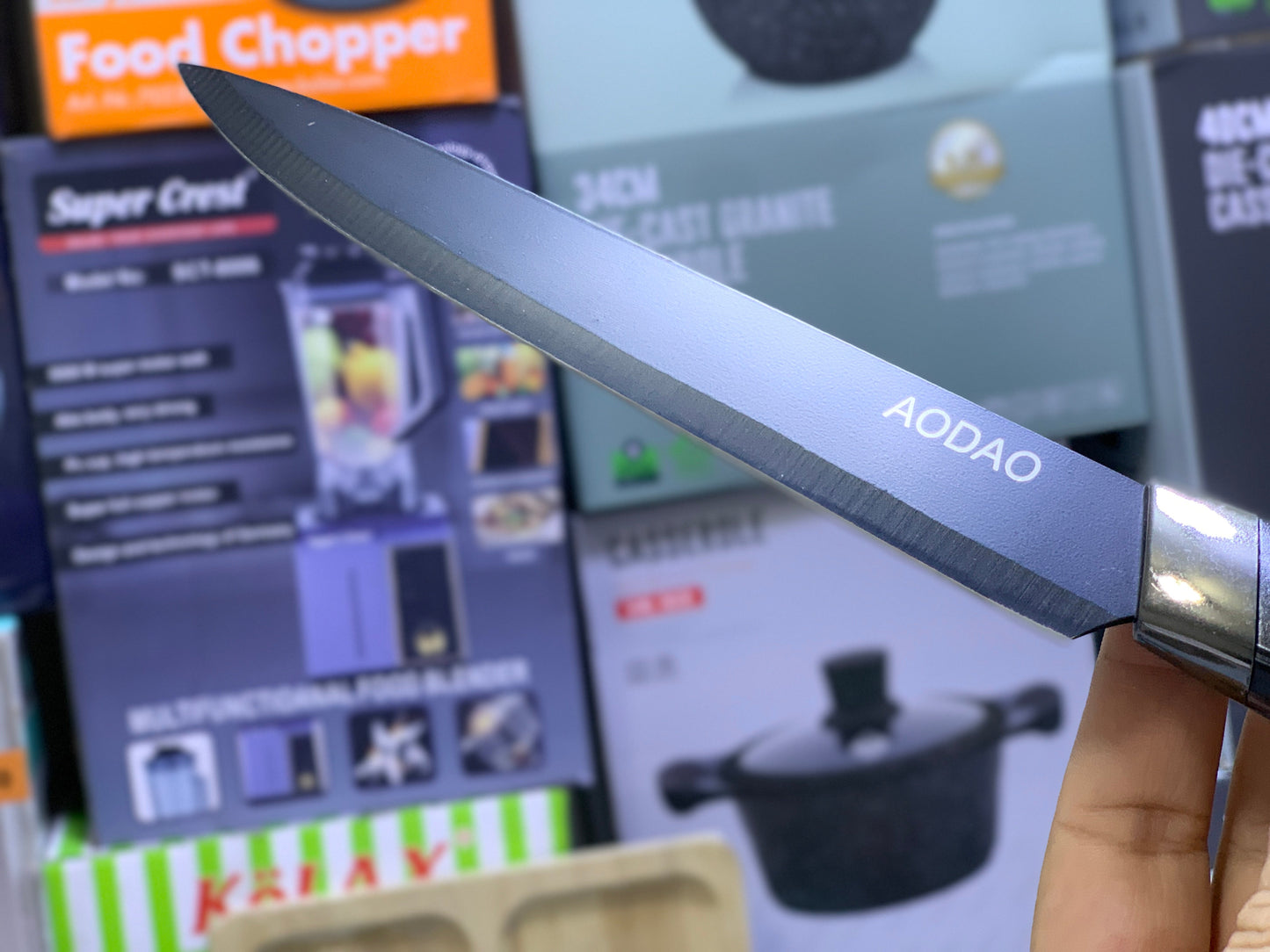 High Quality Daodao 6 Pieces Knife Set with Stand