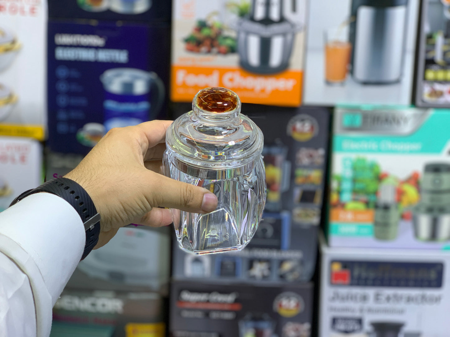 4 Pieces Kitchen Storage Organizer , Spice seasoning 🧂 Tanks , Airtight Kitchen Containers