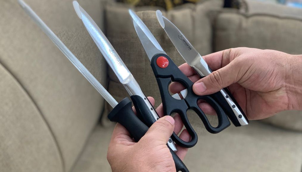 Arshia Brand German Stainless Steel  8 Pieces Kitchen Knife Set