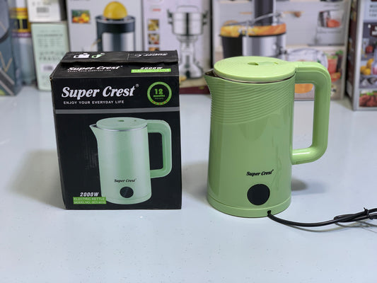Super Crest Electric Tea Kettle 2.3L Model: SCT-4016