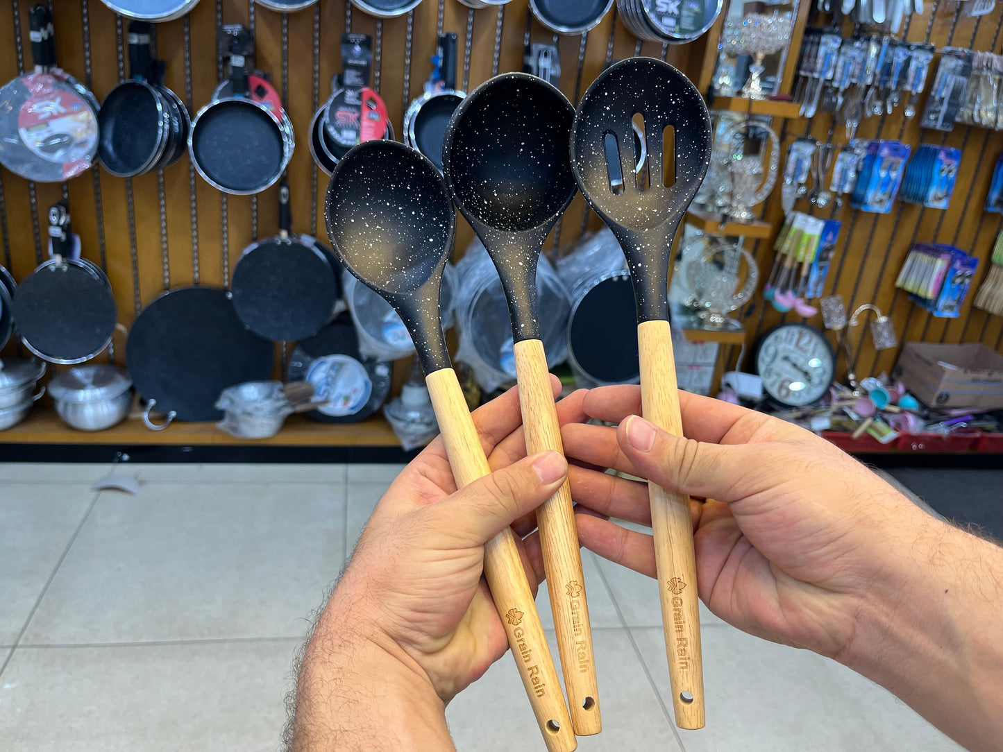 German Technology Made 12 Pieces Kitchen Silicon  Utensils Set