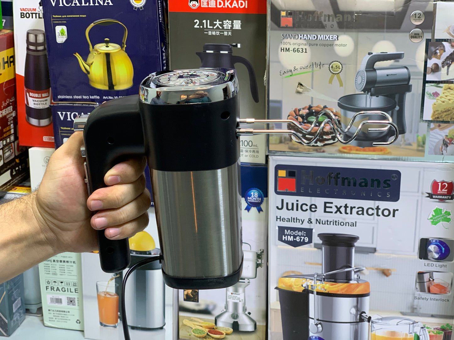 Super Crest Dough and Beater | Hand Mixers 750w Model: SCT 5008