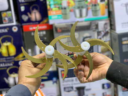 Kolax Meat Chopper with Double Stainless Steel Blades