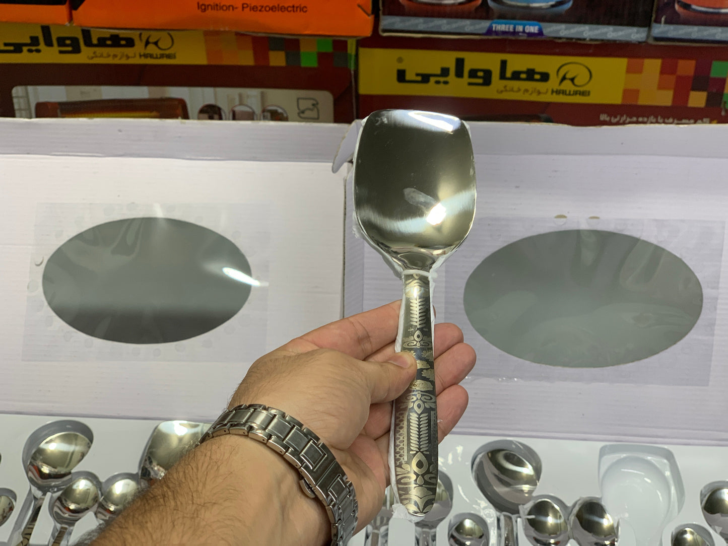 Arshia Stainless Steel Cutlery Set – 53 Piece