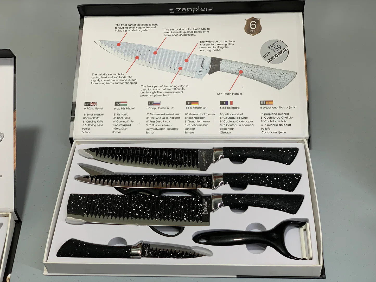 Zepter Brand Germany Imported Knife Set