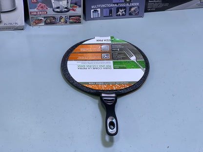 Non Stick Creepy Pans  - Pizza Pan and Tawa 32cm Granite Coating Color Dark