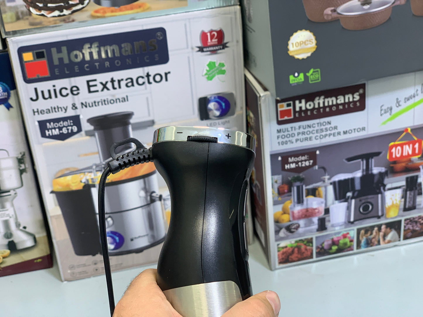 Oster Brand’s 3 in 1 Hand Blender Set| Chopper,Blender and whisker