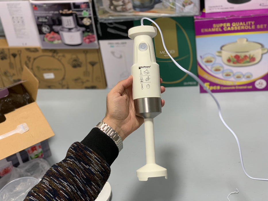 Hoffmans’ four in 1 Hand Blender Set |Stabmixer Set Watt:600|.