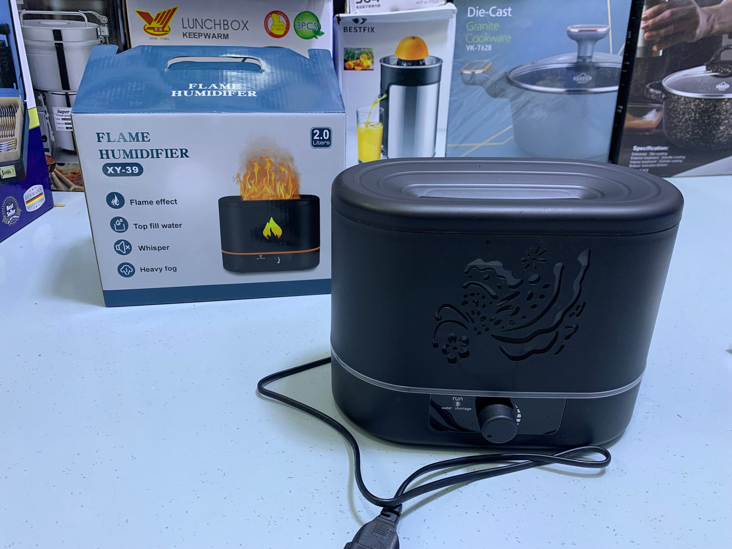 3D Flame Humidifier