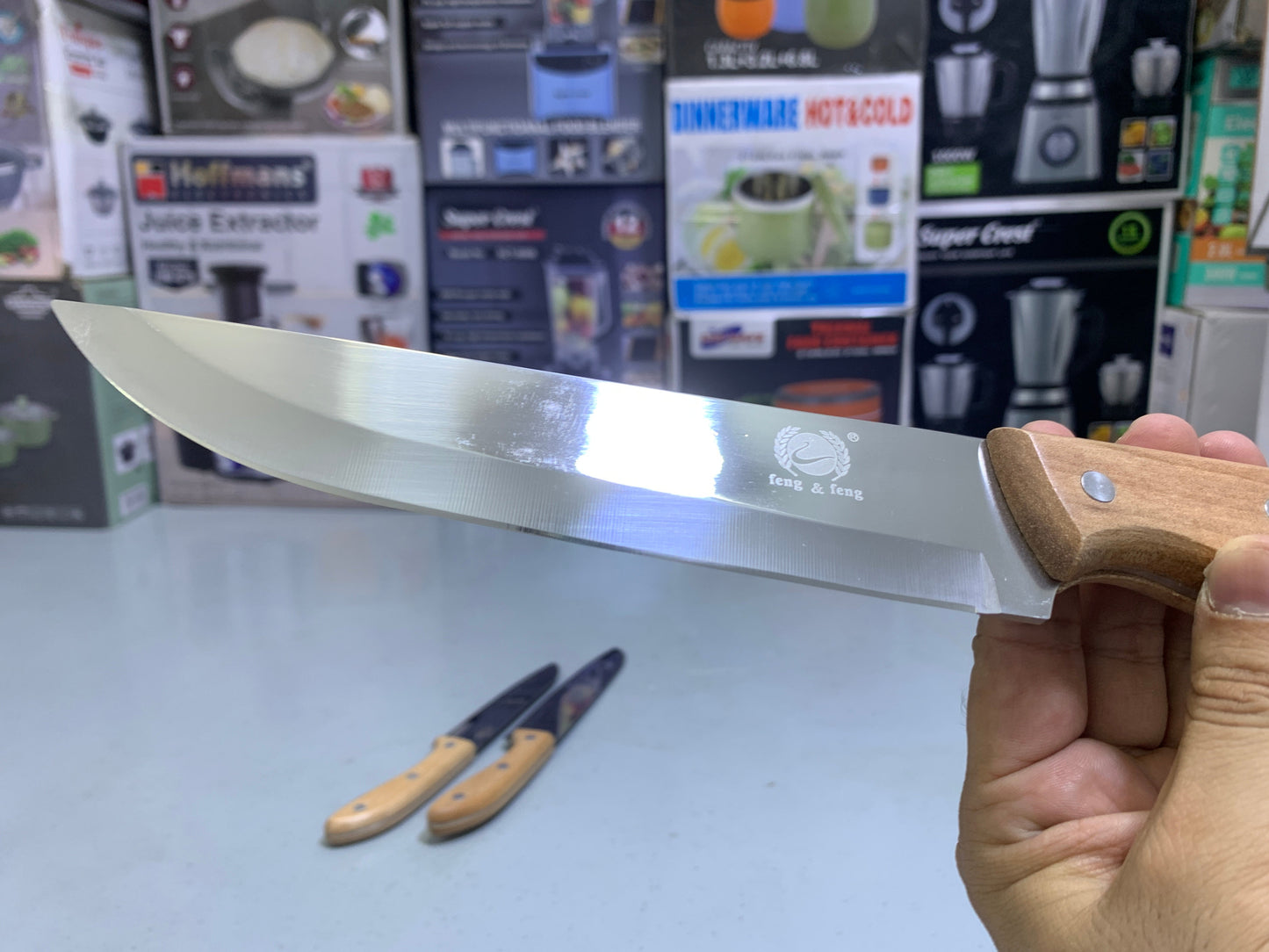 Pack of 3 Knives Set For Eid E Qurbani Stainless Steel