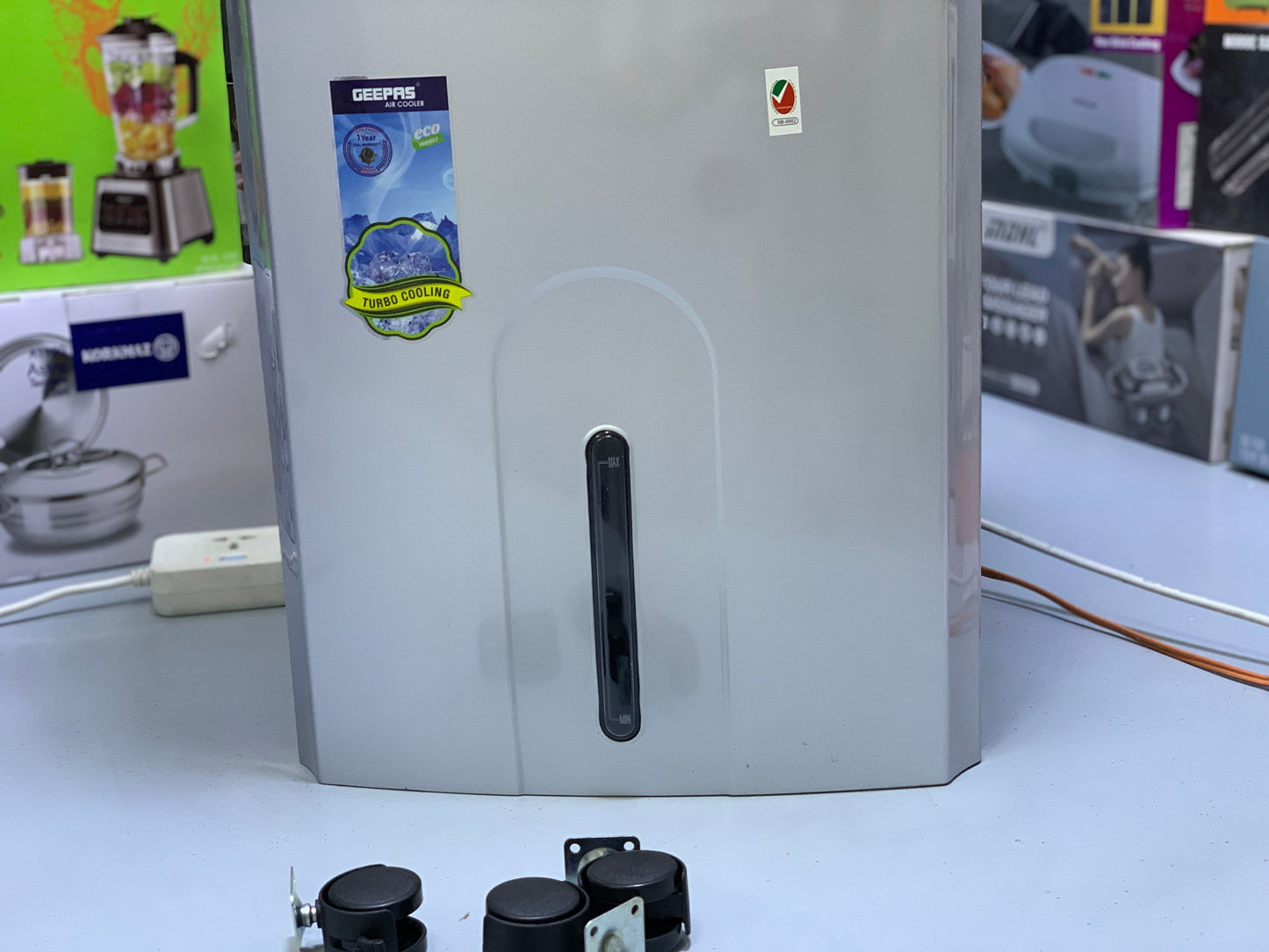 Geepas Air Cooler 150w with Big water Tank and HoneyComb cooling Technology