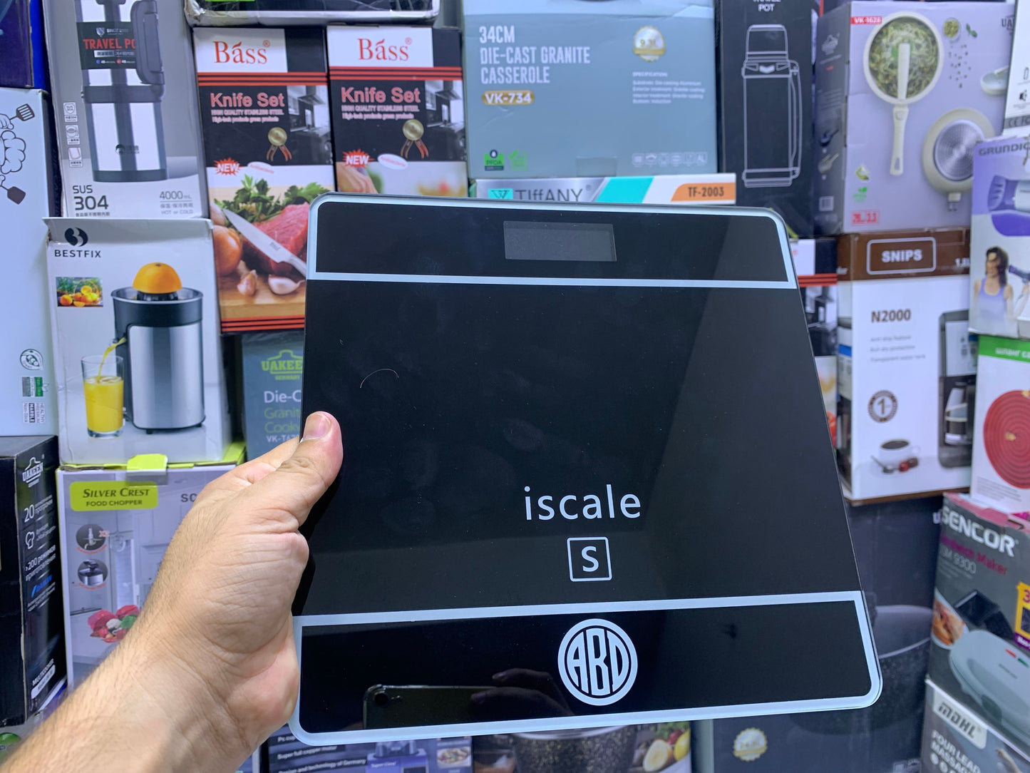 ABD Digital Bathroom Scale With Digital Display