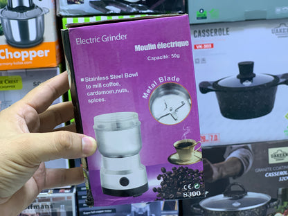 Electric Mini Grinder Capacity 50G and 200w