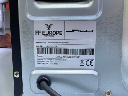 JAGO 60 L Electric Oven| FF Europe