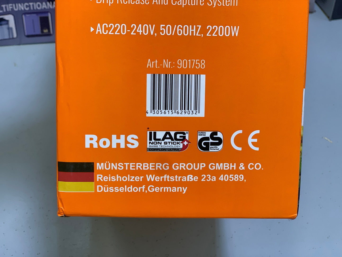 KOLAX’s Electric Contact Grill| 2200W