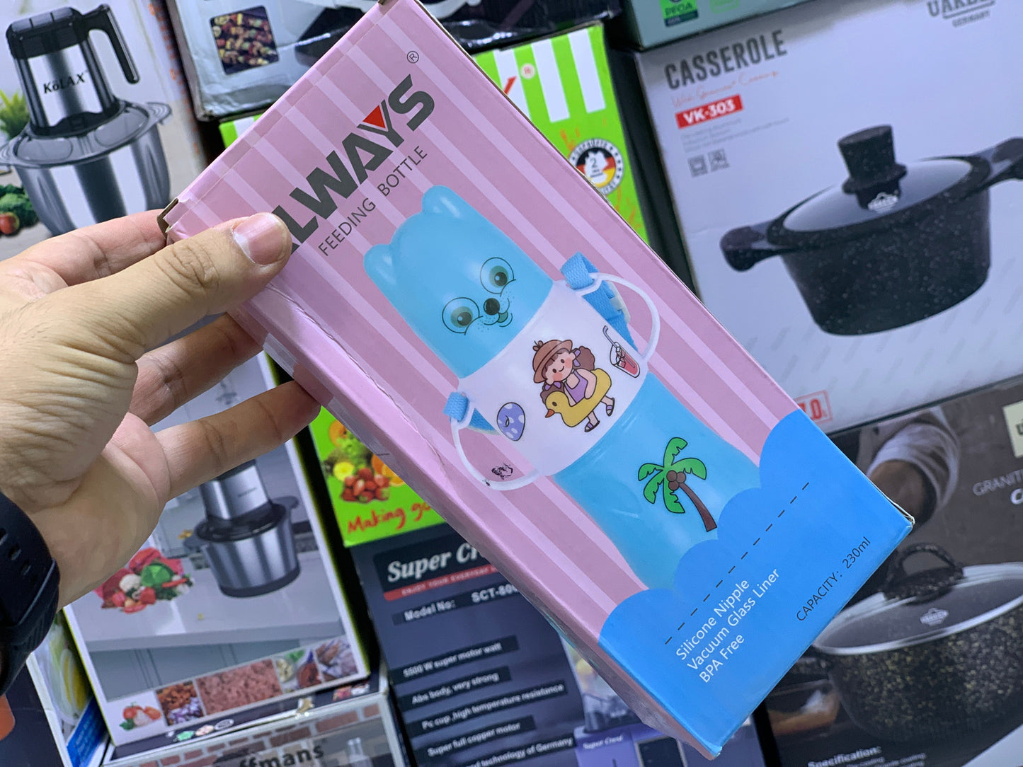 Always Feeding Bottle, Kids Feeder 230ml