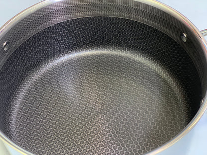 Laser Coating Deep Casseroles  Non Stick ( 4 pieces ) 21.5 cm ,25.5 cm , 27.5 cm and 29.5 cm