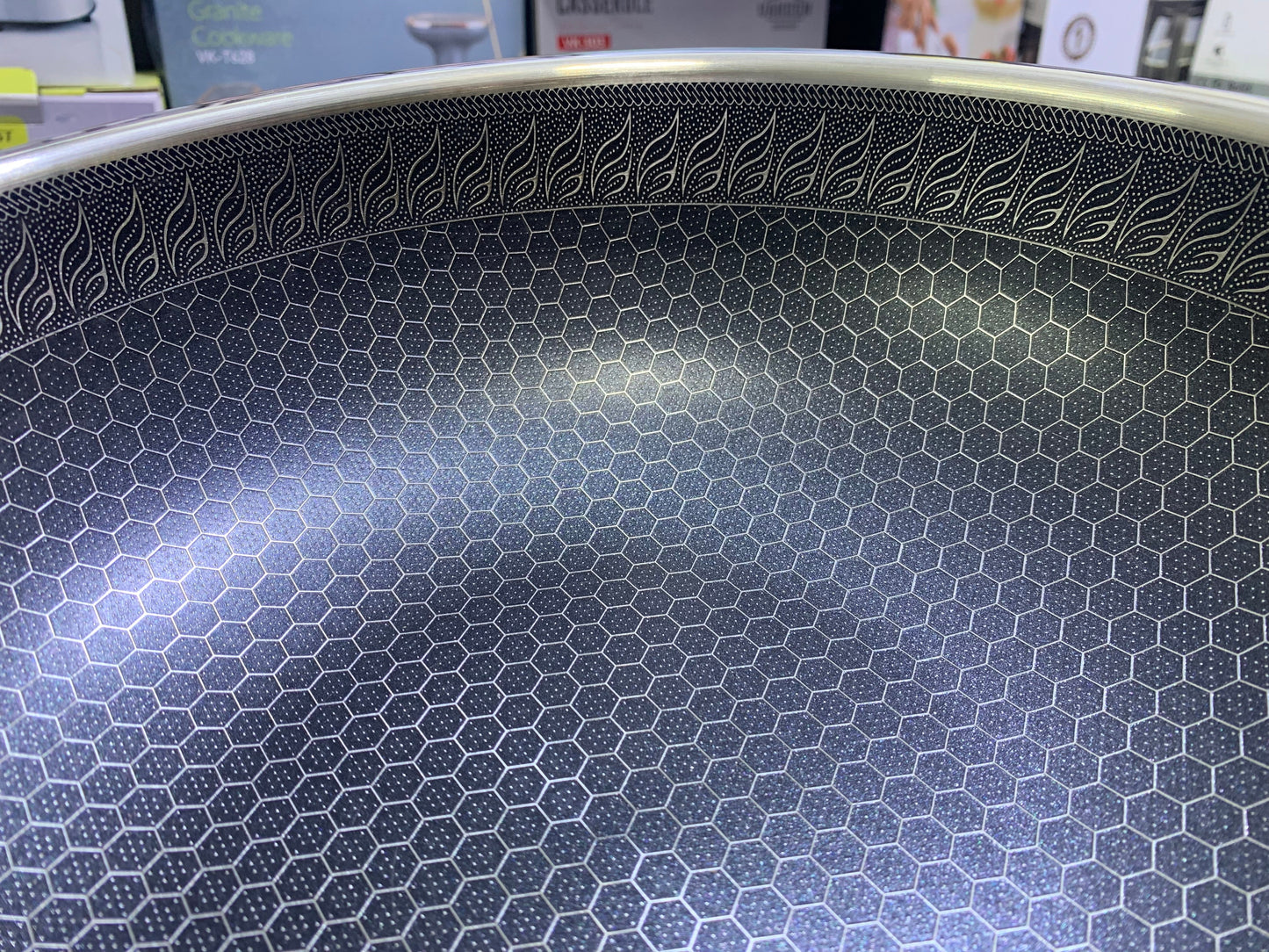 Laser coating frying pan Stainless Steel SUS 316