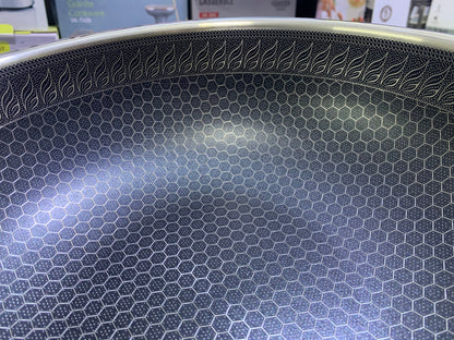 Laser coating frying pan Stainless Steel SUS 316