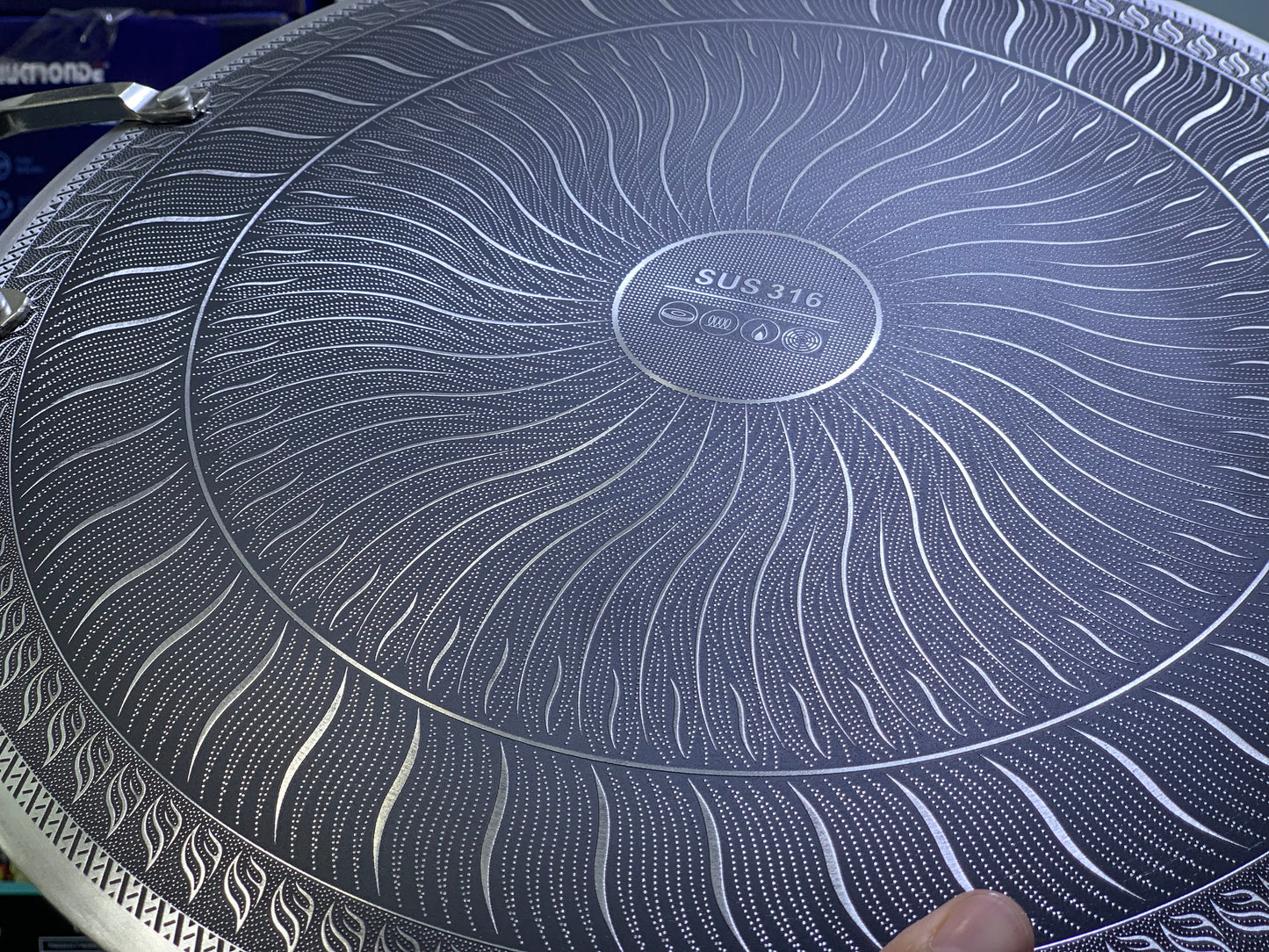 Laser Coated Tawa|SUS 316|38 cm